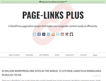 Tablet Screenshot of pagelinksplus.com